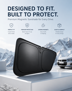 Car sunshade heat-blocking visor